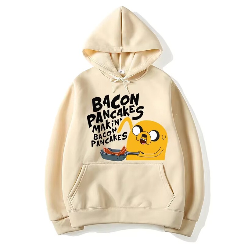 Adventure Time Animated Tv Series Jack Cartoon Pattern Pullover Sweatshirt for Men and Women Harajuku Fashion Streetwear Adventure Time Animated Tv Series Jack Cartoon Pattern Pullover Sweatshirt for Men and Women Harajuku Fashion Streetwear