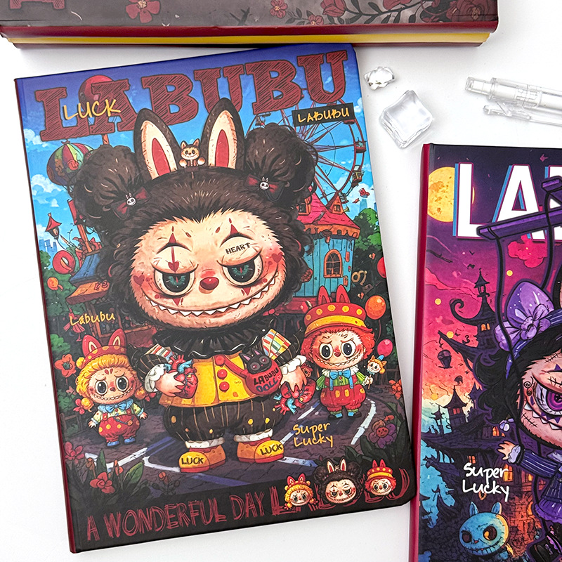 新しいラブブ a5 ノートブック高価値漫画水平線ノートブック漫画ハンドブック学生超厚手のメモ帳