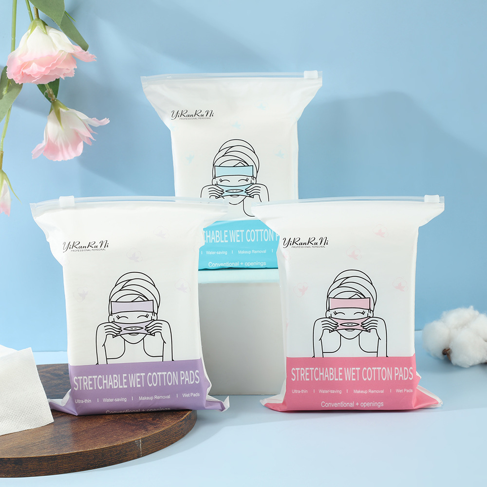 200 piezas de algodón húmedo estirable 3 - en - 1 máscara especial de hidratación de algodón cosmético