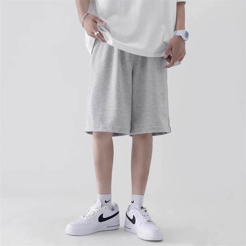 Sports shorts men's summer work wear versatile casual outer wear Middle pants plus size cotton sweatpants loose cropped pants Sports shorts men's summer work wear versatile casual outer wear Middle pants plus size cotton sweatpants loose cropped pants
