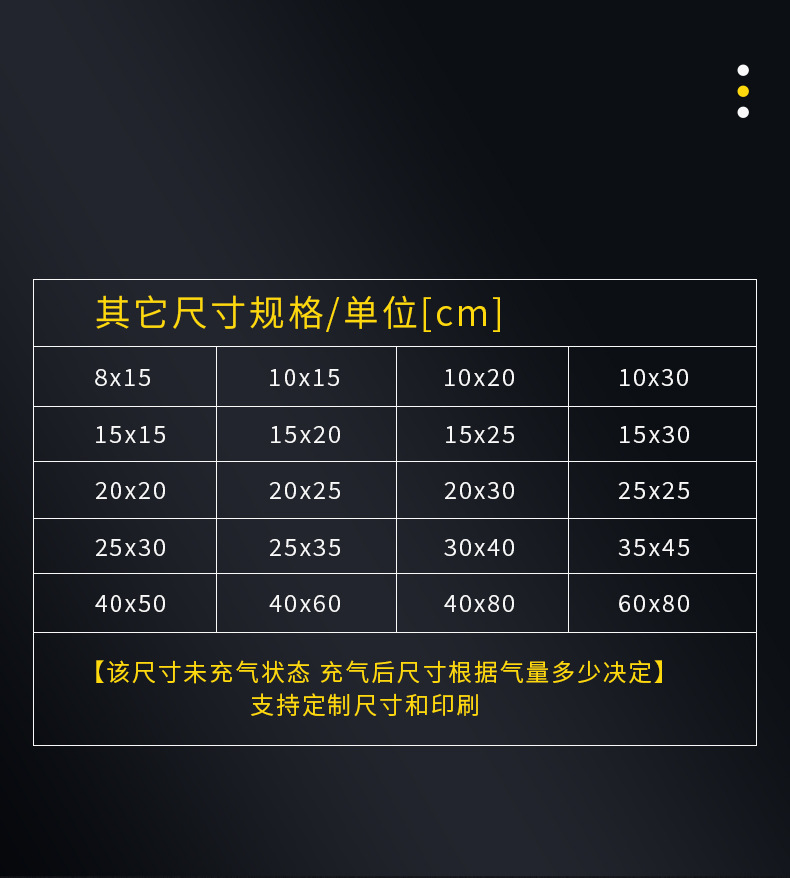 Air column bag category: 30x40cm inflatable cushioning bags for luggage and shoes, wholesale of 100 pieces detail image 5