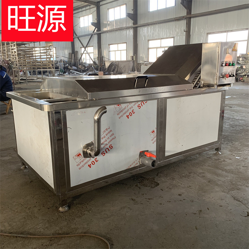 小型蒸煮机 全自动漂烫机器 油菜漂烫机价格 旺源预煮机厂家