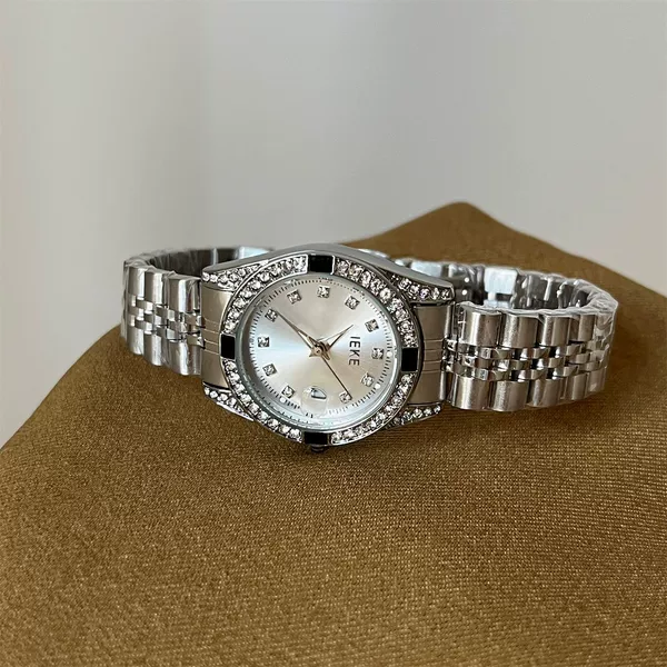 Silver with white surface