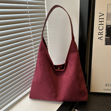 包包女2024新款秋冬洋气托特包复古休闲通勤大容量小众潮流单肩包