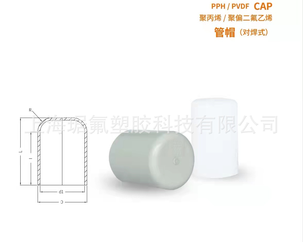 PVDF  对焊  管帽