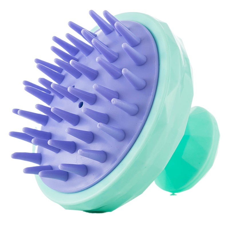 Sudi diamante cabeza de adultos cepillo de champú de masaje de silicona cepillo de champú peine de champú fábrica al por mayor