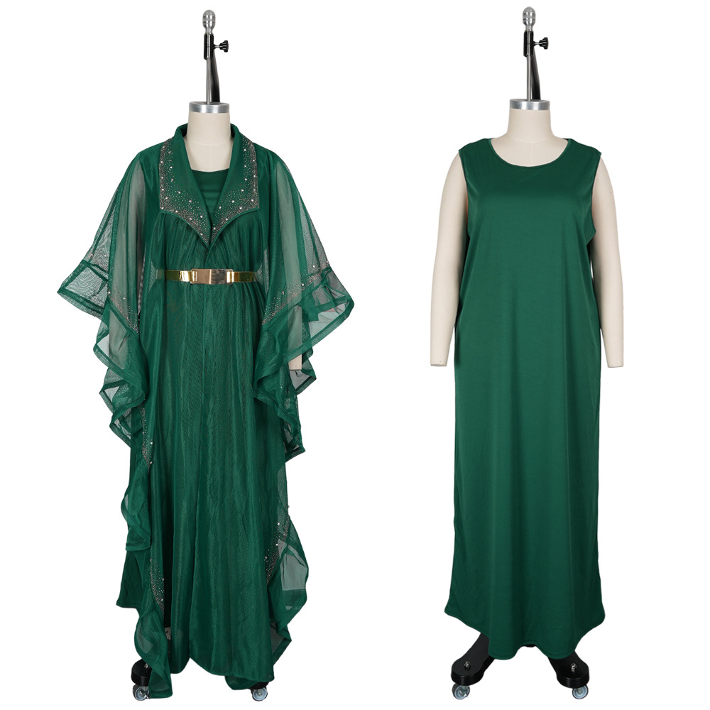Cross-border Foreign Trade Middle Eastern Muslim Robe Cardigan European And American Dubai Elegant Women's Dress_ecoleips.com