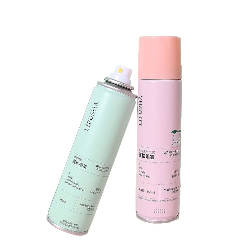 Degreases dry shampoo spray, adds volume, oil sheen control 5