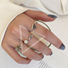 Tide, summer trend adjustable retro ring hip-hop style, Japanese and Korean