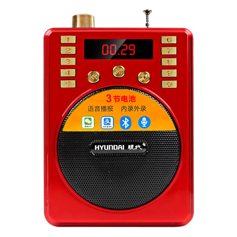 Современное радио 817S для пожилых людей, устройство для прослушивания оперы, динамик с возможностью подключения карты памяти, уличная Bluetooth-колонка, стереоусилитель-плеер