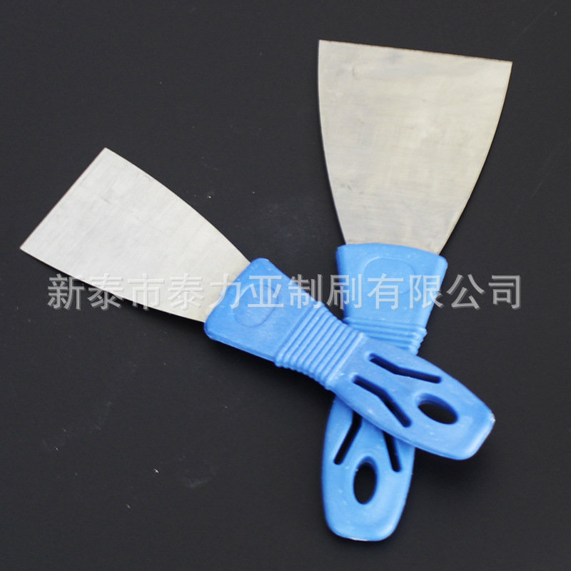 Cuchillo de masilla de mango de plástico cuchillo de pintura de decoración industrial cuchillo de masilla de acero al carbono cuchillo de calafateo de yeso cuchillo de limpieza cuchillo de pala pequeña