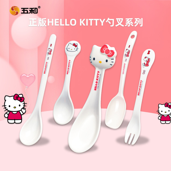 Children's cartoon spoon for training