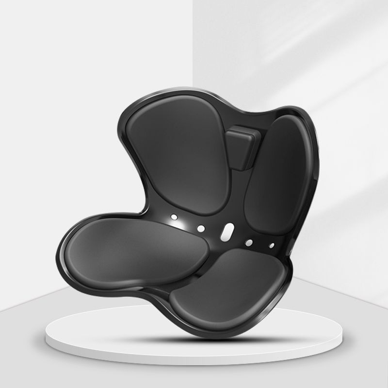 蝶の形のクッション、お尻クッション、仕事用椅子、花びらシートクッション、座りがちなオフィス、座り姿勢の矯正、美尻、腰クッション