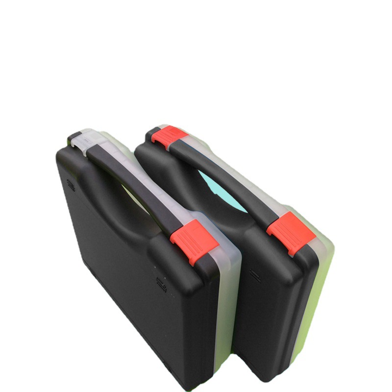 热卖源头有盖塑料工具盒 手提文案塑胶盒 注塑展示礼品包装防护盒