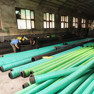 Produces High-Quality Rubber Steel Wire Suction and Drainage Hoses, Special Rubber Steel Wire Pipes for Water Diversion and Drainage Pumps