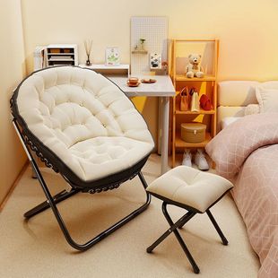 Lazy Sofa Lying Sleeping Bedroom Leisure Backrest Recliner Balcony Bay Window Single Small Sofa Dormitory Bad Chair
