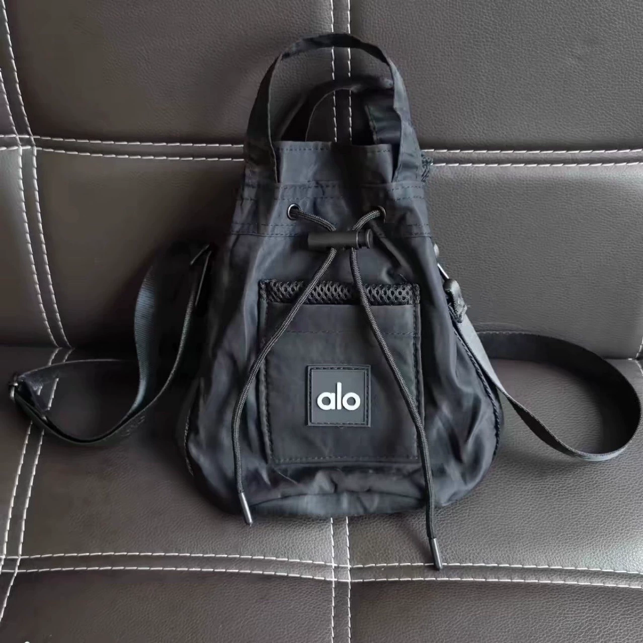 Официальный сайт Cross-border alo yoga, спортивная сумка через плечо, мужская и женская сумка для йоги, маленькая портативная дорожная сумка для хранения на открытом воздухе