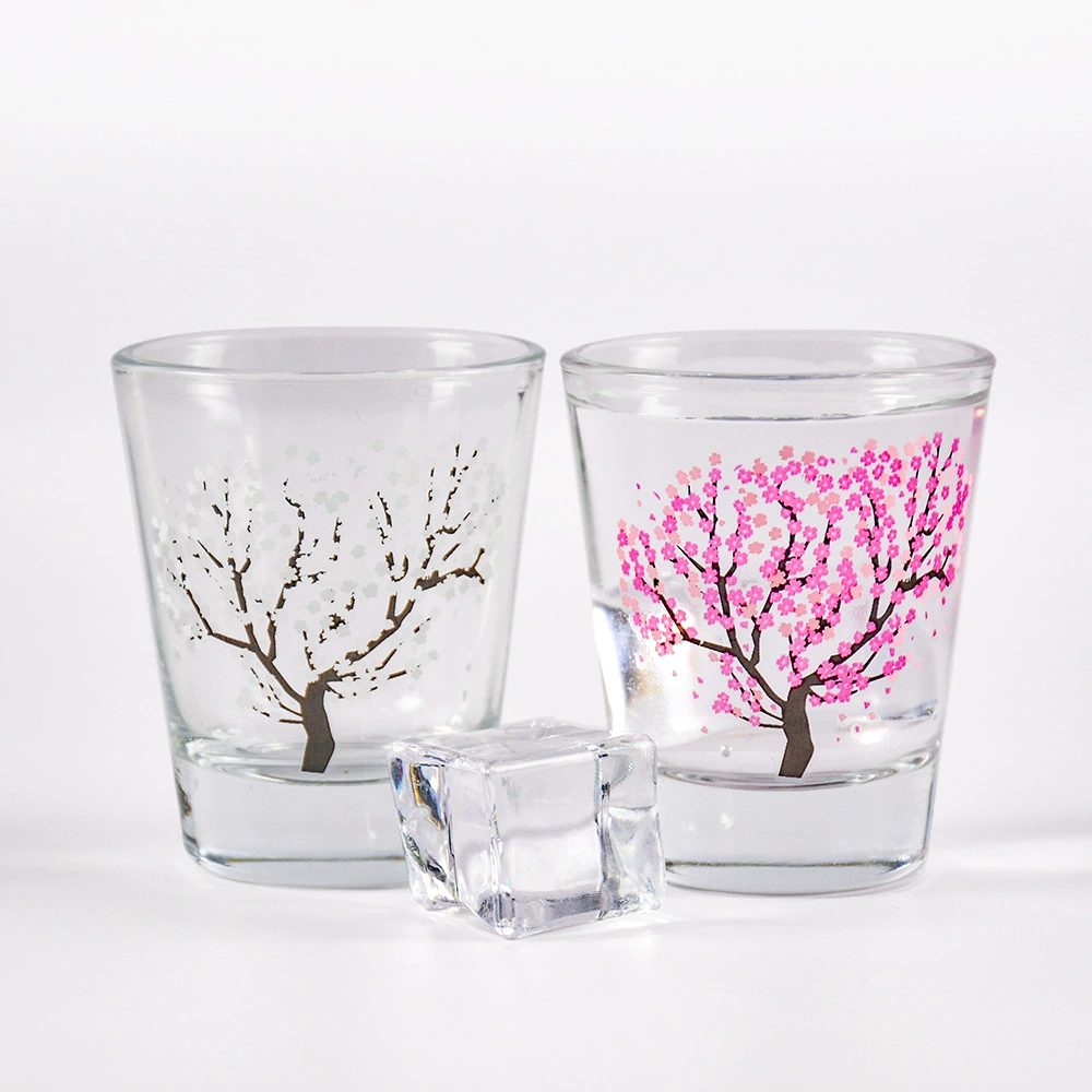 Креативный кристал glass бокал для вина, стопка, 2 унции, интернет-знаменитость, меняет цвет, сделанный на заказ
