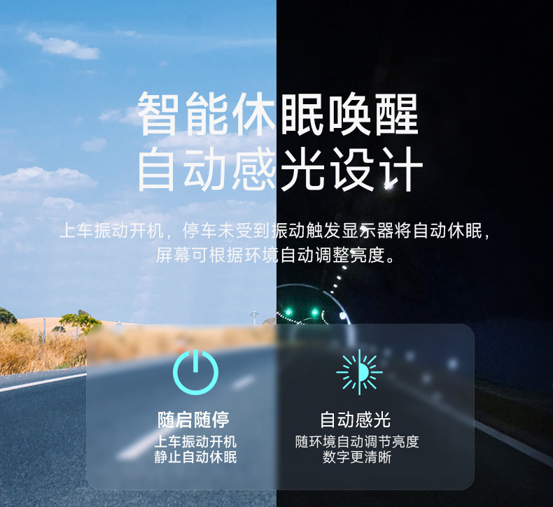 Iron General tire pressure monitor built-in external x1 car tire sensor solar high-precision tire inspection