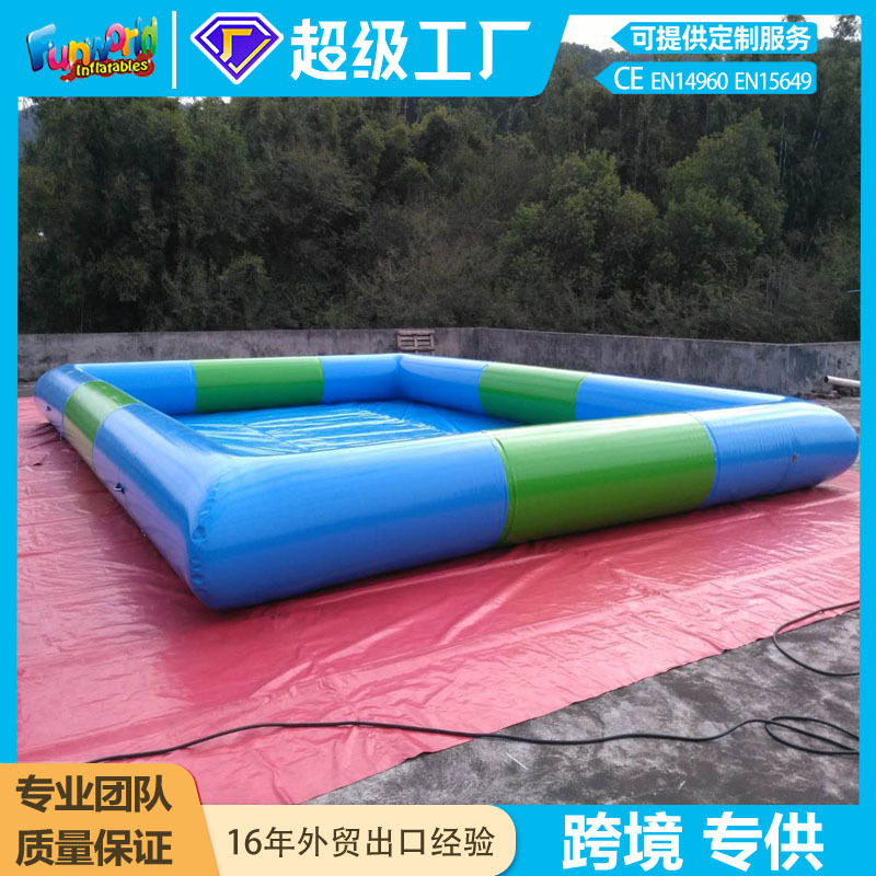 Cross-border in stock Water Park Air Model Swimming Fishing Stall Commercial Pool Thickened Inflatable Household Ocean Ball Pool