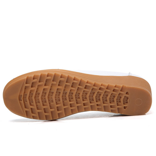 New Autumn 2020 Leather Mother Shoes for Middle-Aged Women, Sloped Heel, Casual and Fashionable Women's Shoes with Sloped Heel