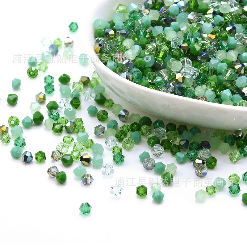 100 4mm top crystal diamond beads factory direct AAAA diamond beads with two pointed beads wholesale colors 100 4mm top crystal diamond beads factory direct AAAA diamond beads with two pointed beads wholesale colors