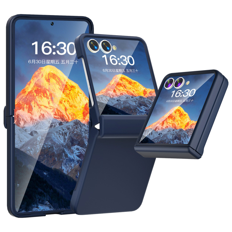 Samsung 携帯電話保護ケースに適しています ZFlip7 携帯電話ケースに適しています 折りたたみスクリーン PC オールインクルーシブ分割上下フリップ|undefined