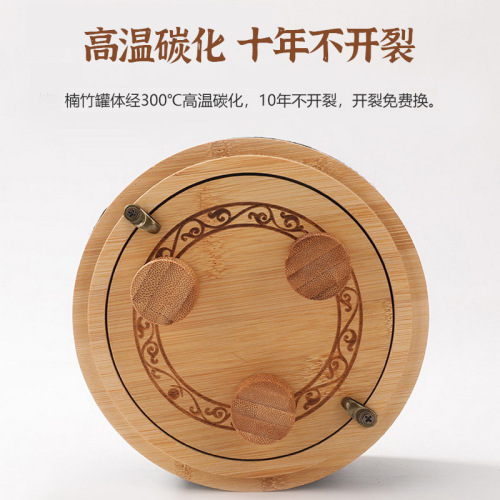 Abdominal Moxibustion Box Portable Moxibustion Home Use Smokeless Full Body Universal Tool Bamboo Wood Moxibustion Pot Cypress Wood