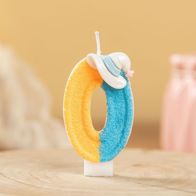 ケーキデコレーション インターナショナルEC デジタルバースデーキャンドル ツートンブルー 魔女帽子 Amazon AliExpress 手芸|undefined