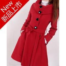 新款秋冬气质女装韩版双面绒呢子大衣秋冬装风衣毛呢显瘦外套大码
