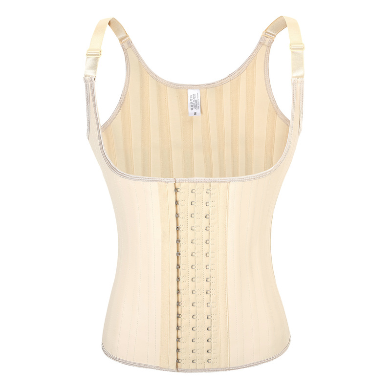 European and American Women's Sports Shaping Latex Body Shaping Tops, Tight-Fitting Tummy Control Corsets, Waist-Restraint Sports Corsets