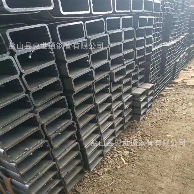 150*40*3-4矩形钢管厂 非标方管厂套管样品55*55*3.5方矩管厂家