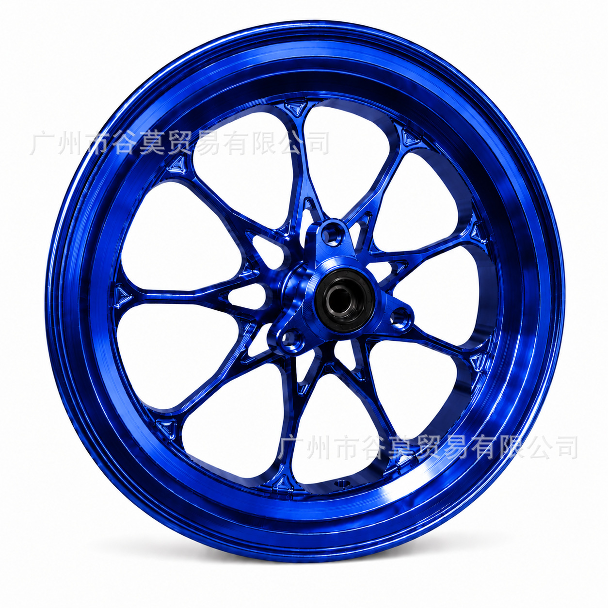 Electric Bicycle and Electric Motorcycle Modification Parts 10inch 12inch Aluminum Alloy Front Hub Aluminum Alloy Modified Hub