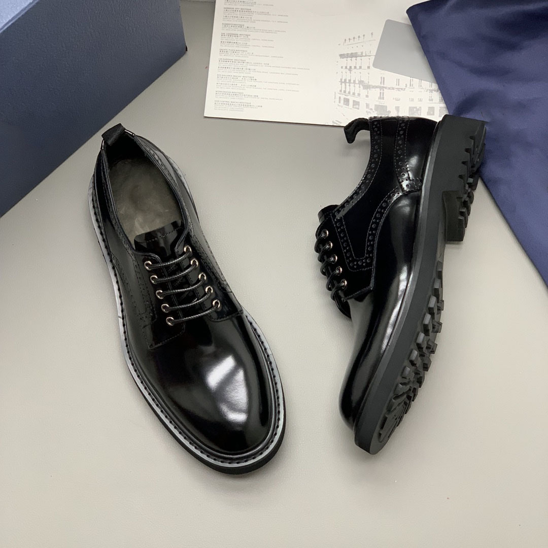 Herren Freizeitschuhe Aus Echtleder Formelle Lederschuhe_voghion.com