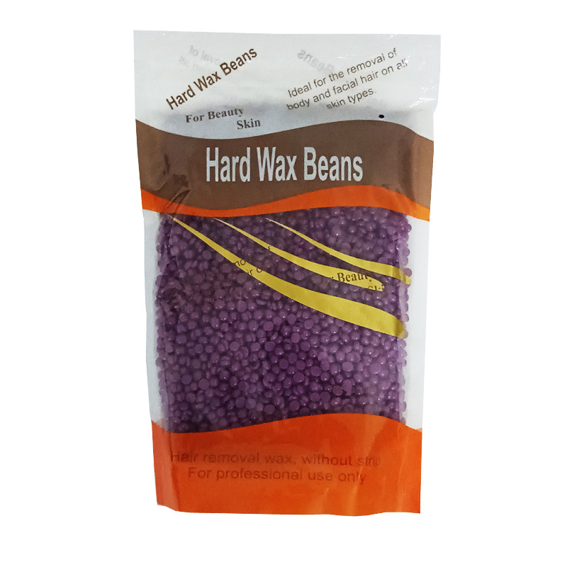 Venta al por mayor transfronteriza 300g de cera depilatoria sin papel cera dura sólida desgarrando cera dura cera depilatoria palo cera caliente traje de la máquina