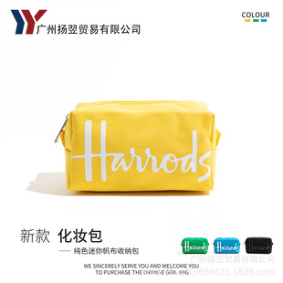 2025 New Cross-Border Waterproof Clutch Bag Portable Large-Capacity Toiletry Bag Simple Letter Cosmetic Bag Storage Bag