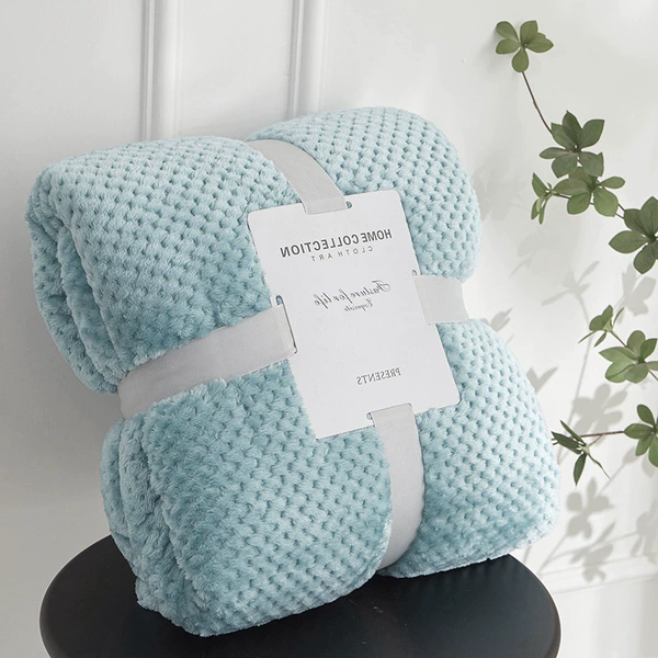 Pineapple grid light water blue