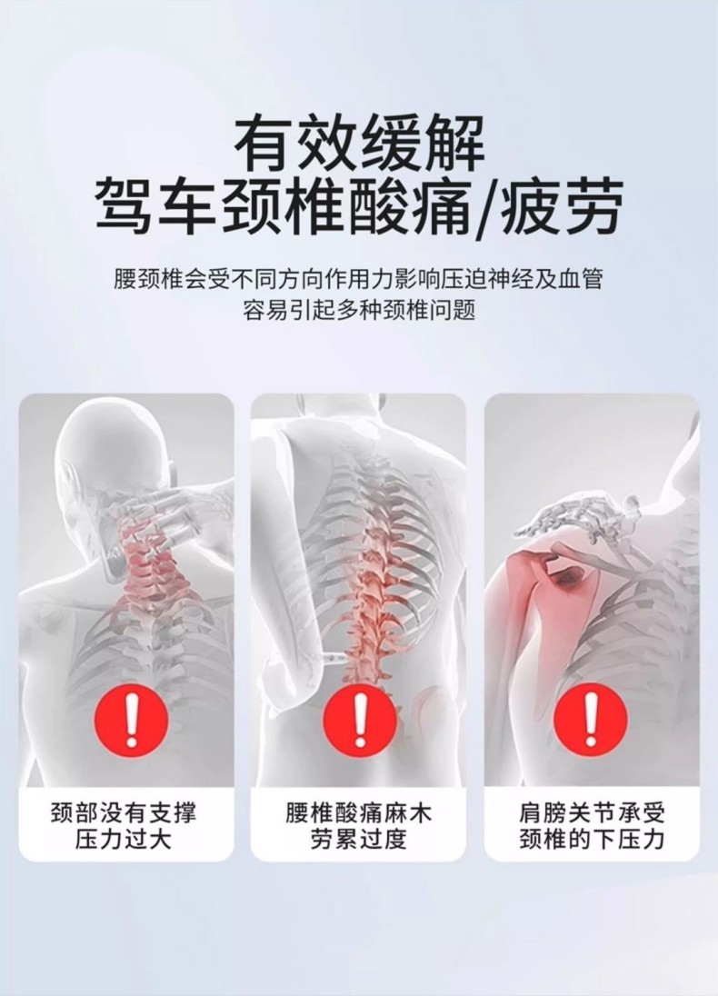 Suitable for Xiaomi Su7Yu7 Magnetic Headrest, Same Model as in the Mall, Comfortable Car Suede Neck Pillow and Lumbar Support