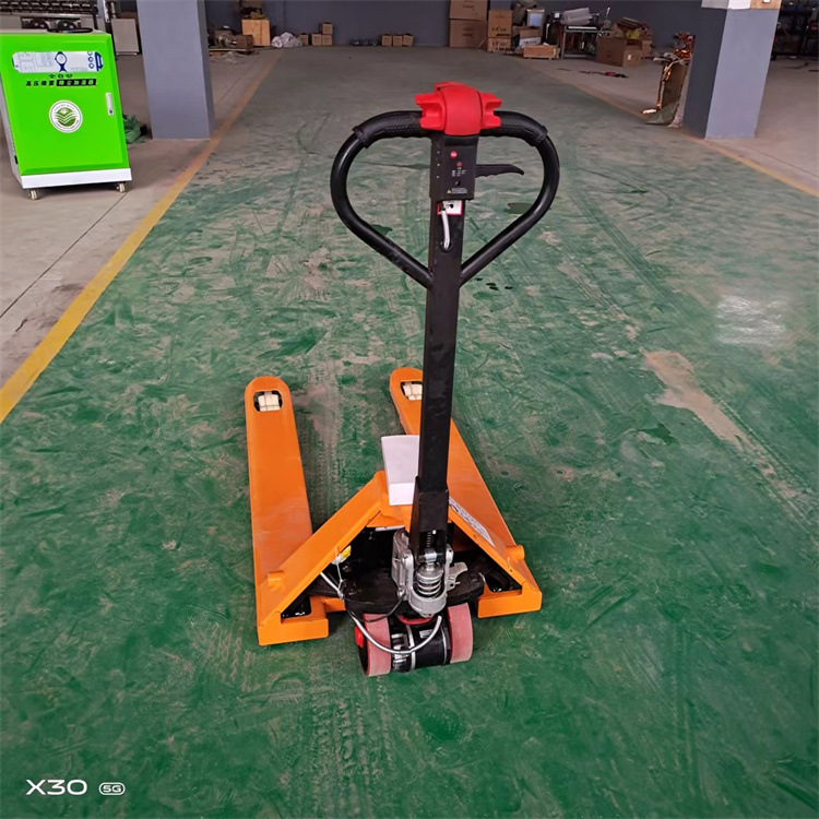 液压叉车手动地牛叉车工地冷库运输车半电动地牛液压搬运叉车