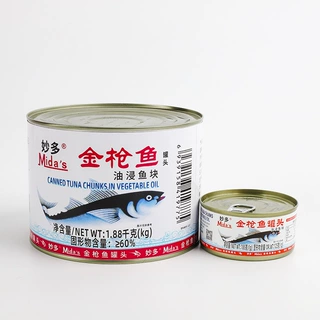 妙多金枪鱼罐头 源头工厂加工OEM代工ODM外贸出口贴牌定制