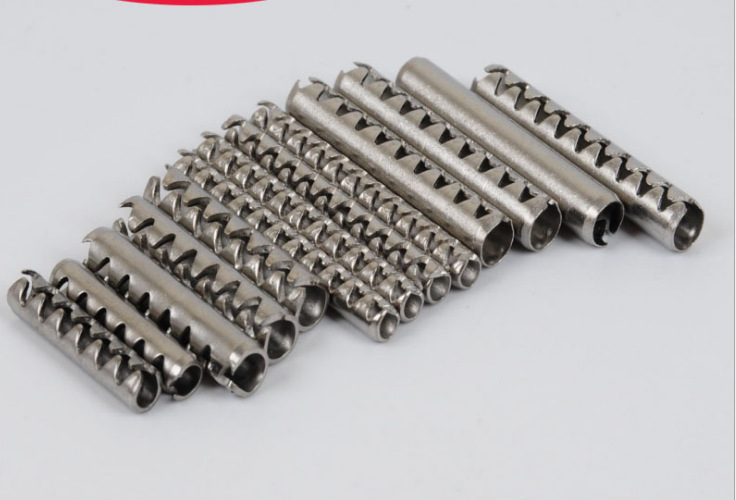 定做供应 带齿弹性圆柱销开口圆柱销弹性销圆柱销 开口定位销
