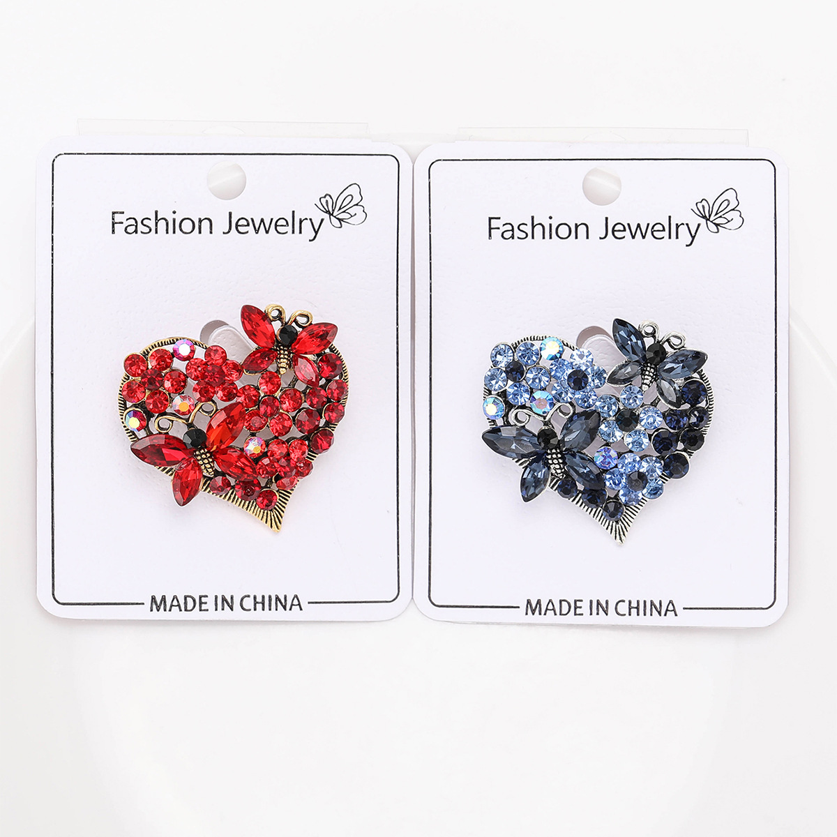 14g Weight Brooches Classification Casual Elegant Lady Pin Heart Shape Alloy Women's Brooches
