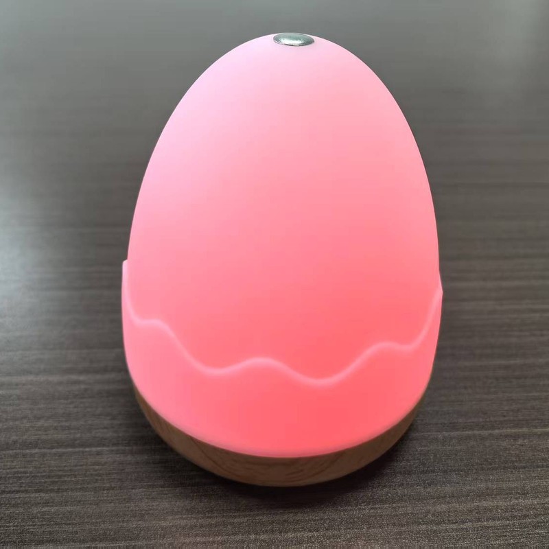 メーカー直販 ライト アトモスフィアランプ 目に優しい暖色系テーブルランプ 赤ちゃん用充電式ナイトライト 13色リモコン付き 小型幾何学立体|undefined