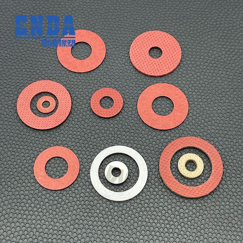 东莞厂家直供绝缘材料快巴纸 PB防尘垫圈 耐温红钢纸垫片特种纸垫