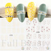 Nail stickers, fresh adhesive fake nails for nails, suitable for import, new collection, flowered