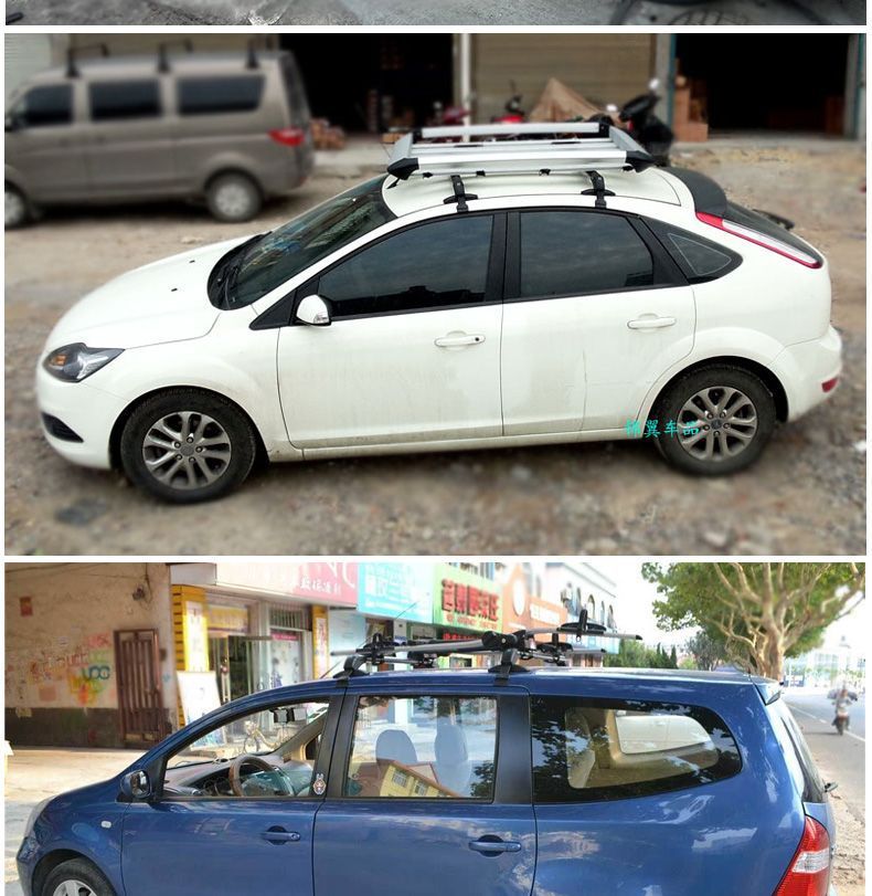 Wuling Bingo Clear Sky Starlight Macaron Car Roof Luggage Rack Crossbar Aluminum Alloy Load-Bearing Anti-Theft Roof Box Crossbar