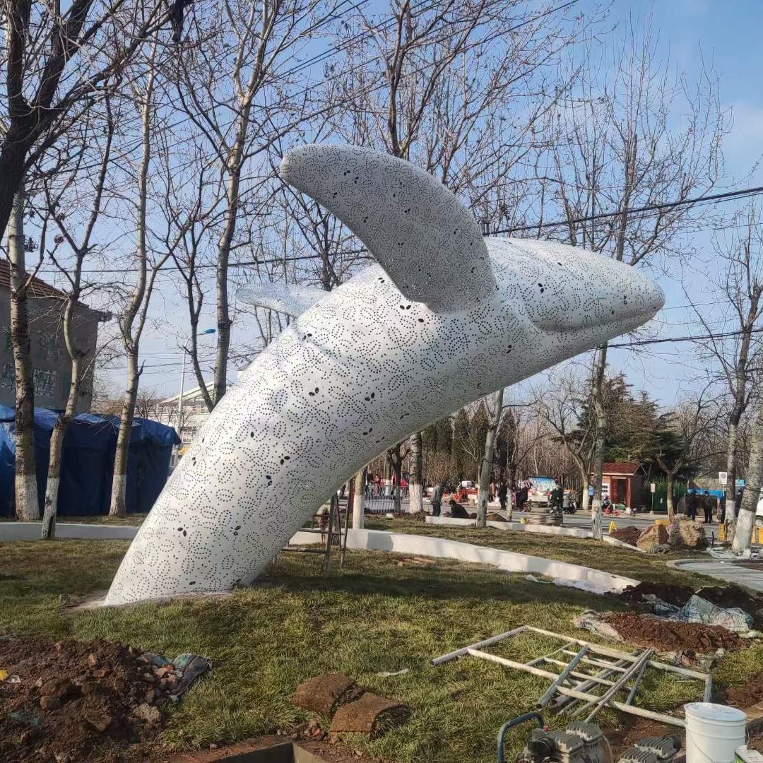 Скульптура кита модель 9