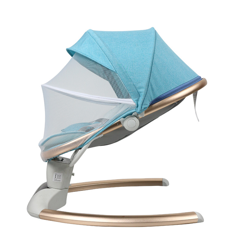 스탠다드 로얄블루 [U자형 베개 + 탈부착형 천장 + 모기장 + 인형 + 리모컨 + 블루투스]