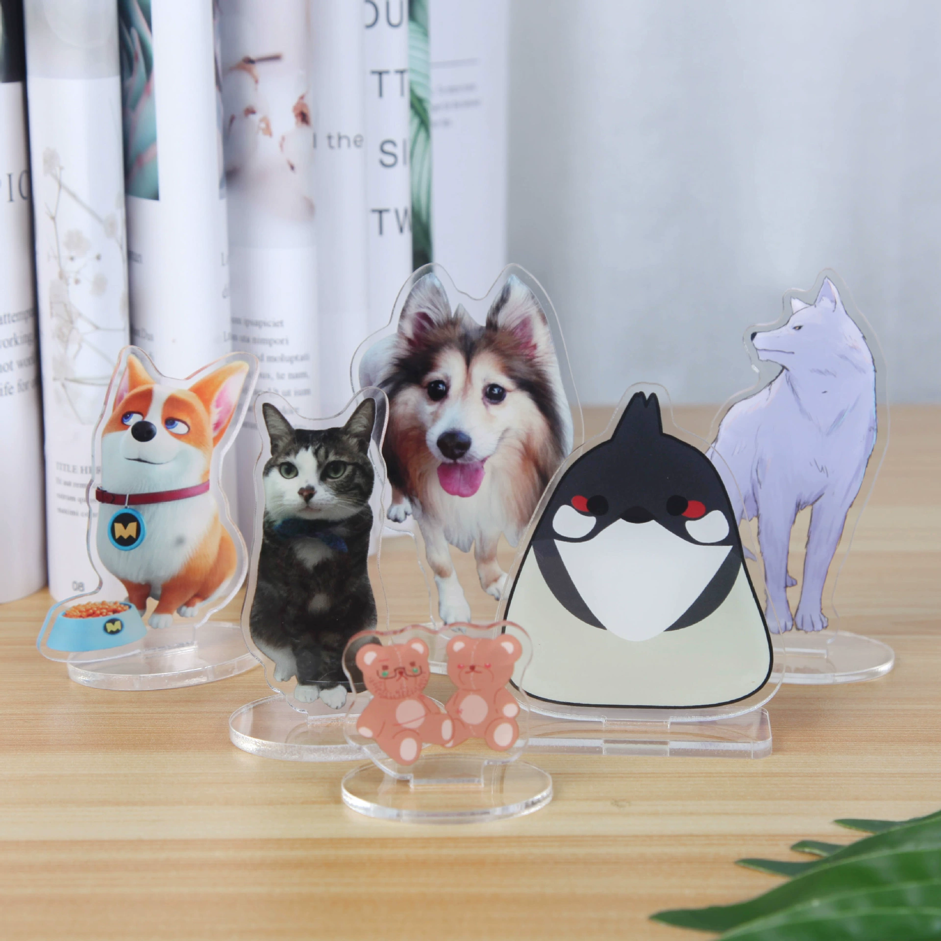 Пятно акриловой мультяшный вертикальный аниме-персонаж акриловой гуманоид звездный комбинированный набор аниме вертикальный оптом