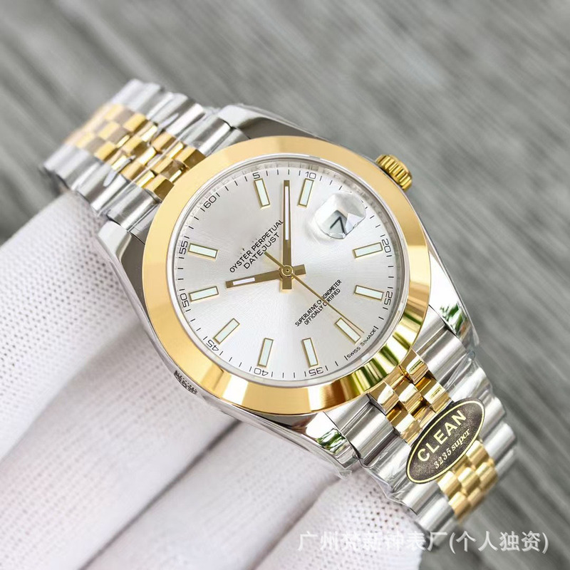 Laojia 消耗品永久ログシリーズメンズ機械式時計全自動スチールストリップビジネスログ機械式時計卸売|undefined